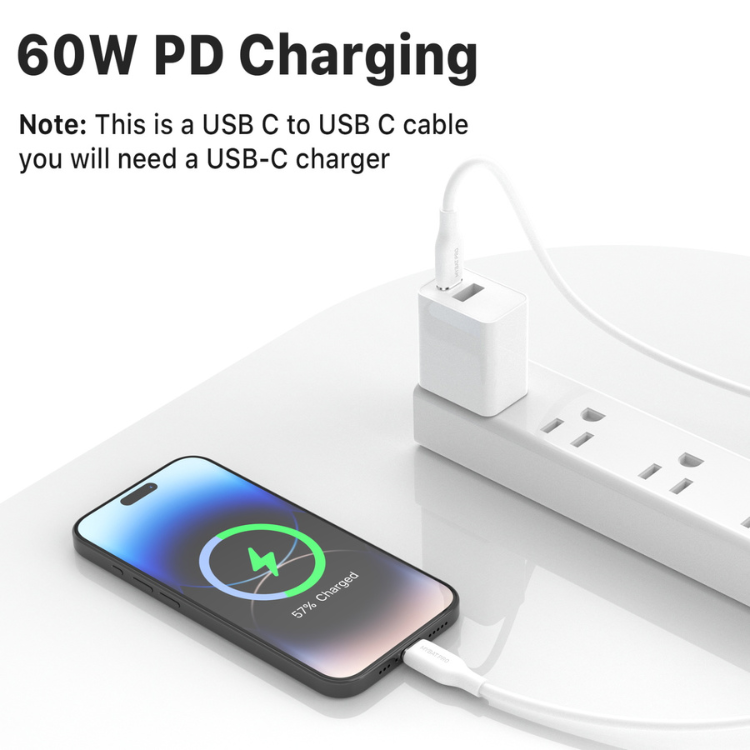 MyBat MyBat Pro USB-C à USB-C en Silicone 60w 1m Guadeloupe