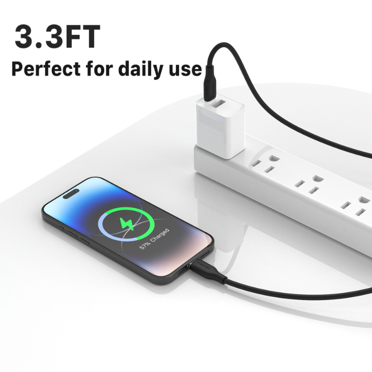 MyBat MyBat Pro USB-C à USB-C en Silicone 60w 1m Guadeloupe