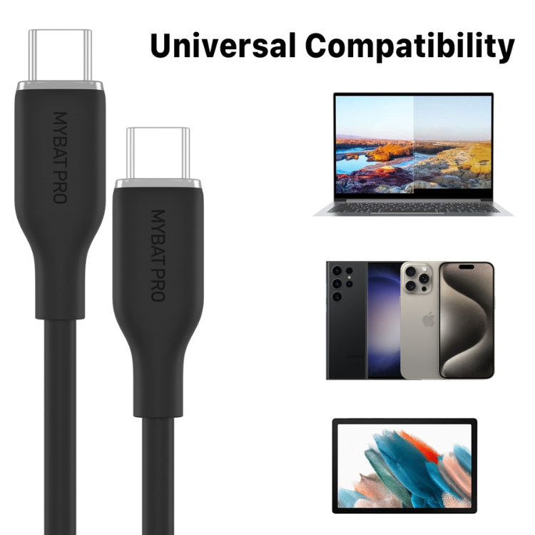 MyBat MyBat Pro Cable USB-C to USB-C en silicone 1m80 Guadeloupe