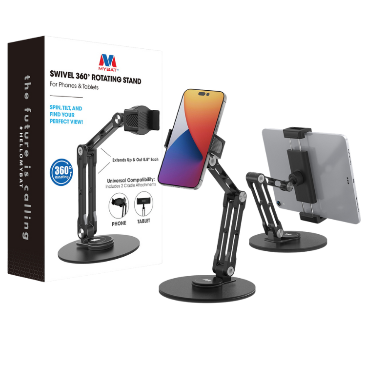 MyBat MyBat Swivel 360° Support rotatif universel pour smartphone & tablette Guadeloupe