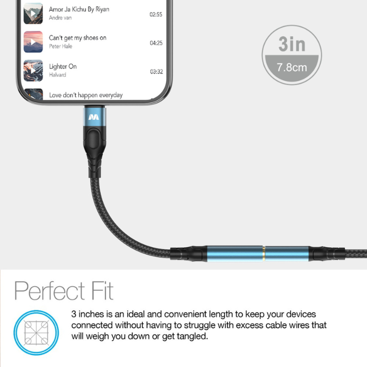 MyBat MyBat Cable adapteu rUSB-C vers Jack 3,5 mm Guadeloupe