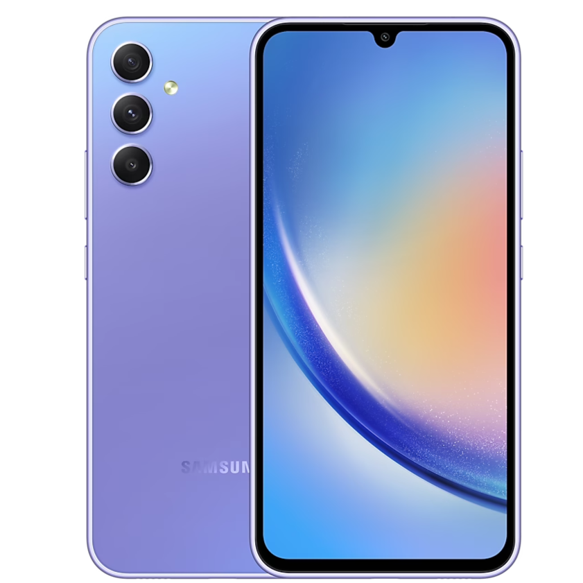 Samsung GALAXY A34 5G Violet 128Go Neuf Guadeloupe