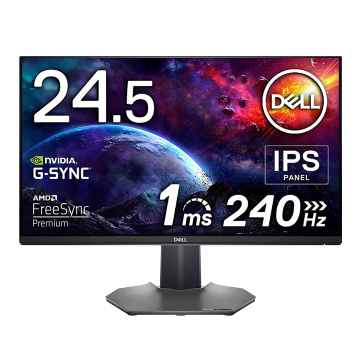 Dell Écran Ordi Gaming 25" - DELL S2522HG - 240Hz Noir Neuf Guadeloupe