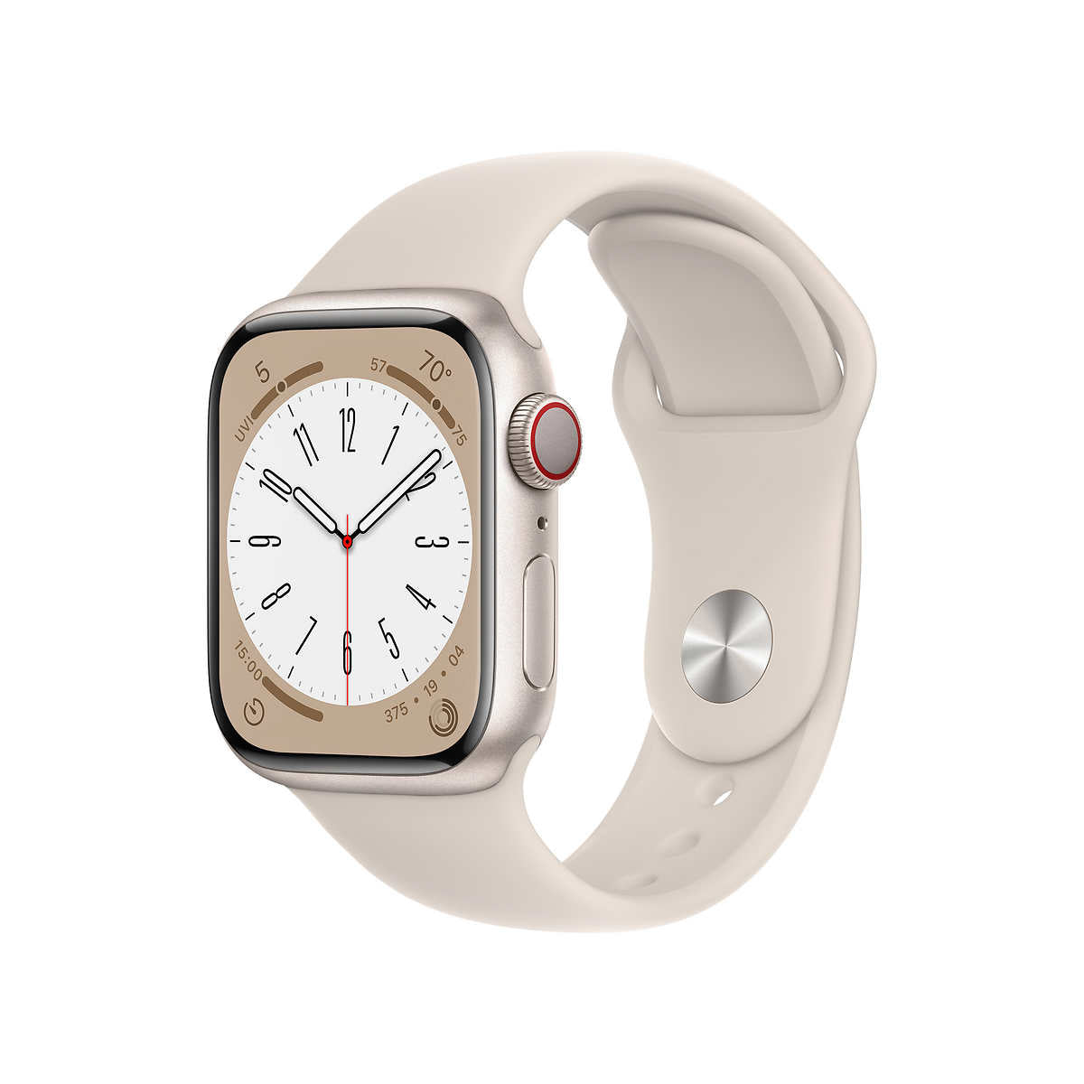 Apple APPLE WATCH SERIES 8 Lumière stellaire Guadeloupe